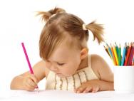Первые шаги в рисовании: учим ребенка творчеству Раскраска для 3 летних детей